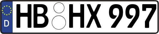 HB-HX997