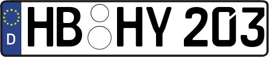 HB-HY203