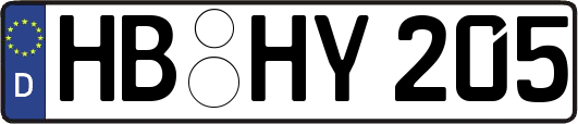 HB-HY205