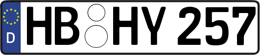 HB-HY257