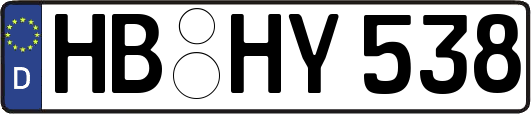 HB-HY538
