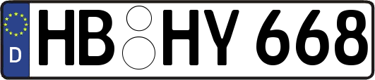 HB-HY668