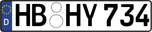 HB-HY734