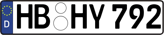 HB-HY792