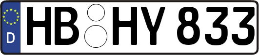 HB-HY833