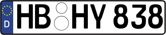 HB-HY838