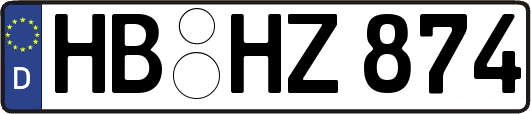 HB-HZ874
