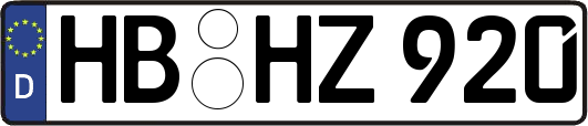 HB-HZ920