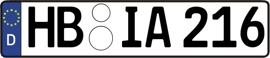 HB-IA216