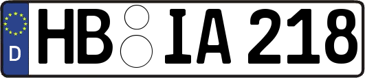 HB-IA218