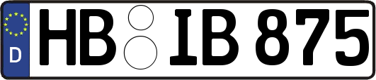 HB-IB875