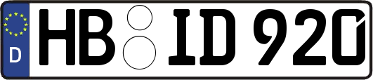 HB-ID920