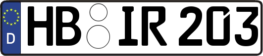 HB-IR203