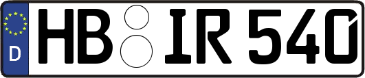 HB-IR540