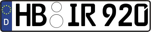 HB-IR920