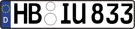 HB-IU833
