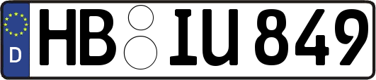 HB-IU849