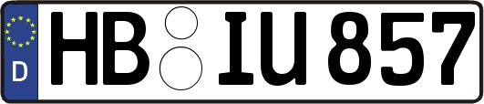 HB-IU857