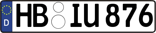 HB-IU876