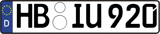 HB-IU920