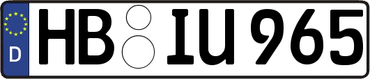 HB-IU965