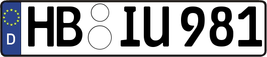 HB-IU981