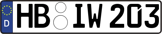HB-IW203