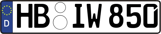 HB-IW850