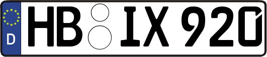 HB-IX920