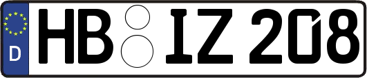 HB-IZ208