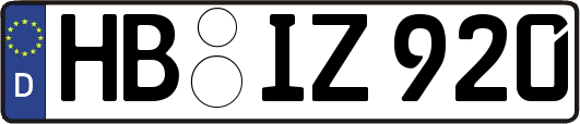 HB-IZ920