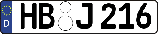 HB-J216