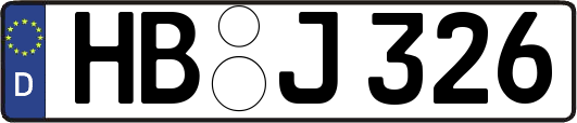 HB-J326