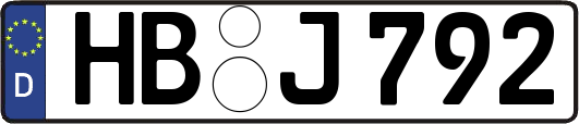HB-J792