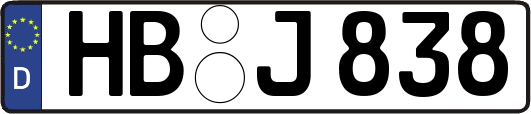 HB-J838