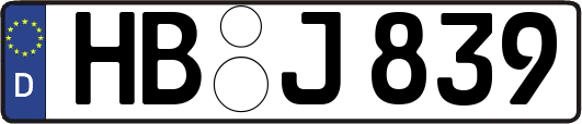 HB-J839