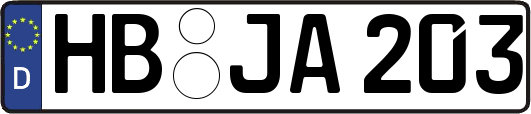 HB-JA203