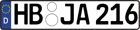 HB-JA216