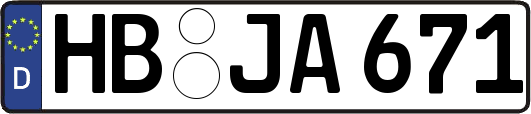 HB-JA671