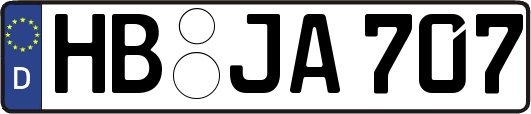 HB-JA707