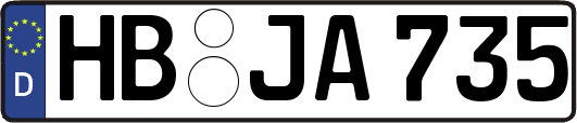 HB-JA735