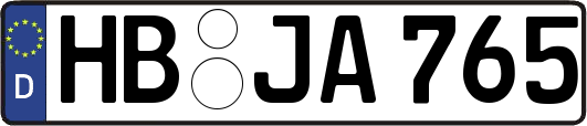 HB-JA765