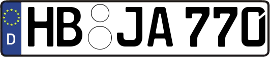 HB-JA770