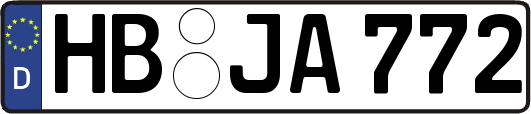 HB-JA772