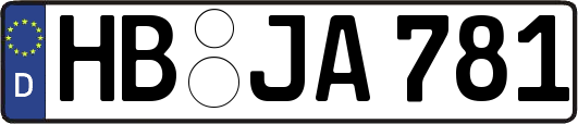 HB-JA781