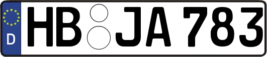 HB-JA783