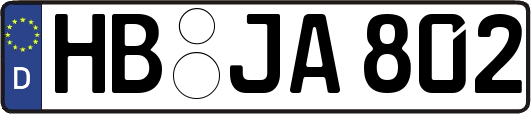 HB-JA802