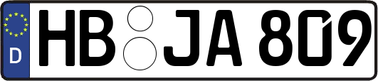 HB-JA809