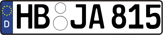 HB-JA815