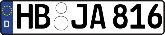 HB-JA816